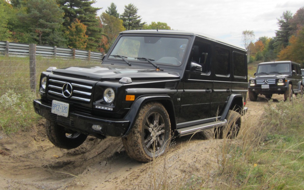 The 2013 Mercedes-Benz G-Class.