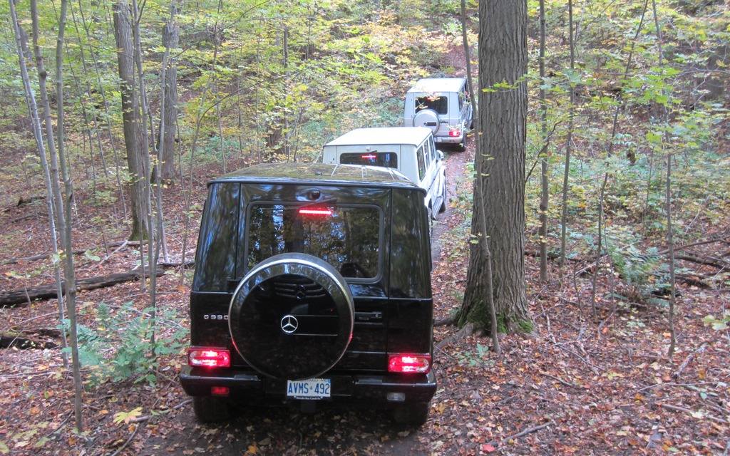 The 2013 Mercedes-Benz G-Class.