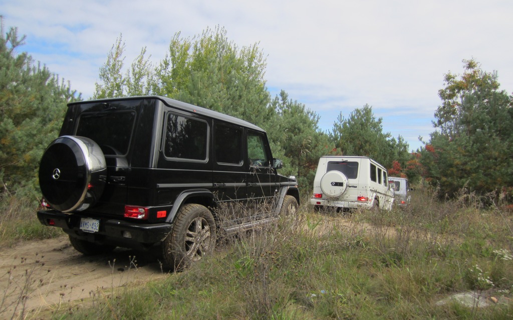 The 2013 Mercedes-Benz G-Class.