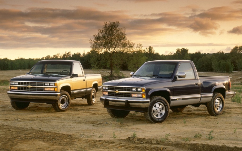 1988 Chevrolet K1500 Silverado et K1500 Sportside