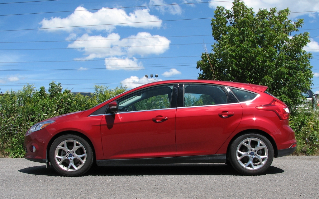 As a hatchback sport wagon, the five-door Focus is a popular choice. 