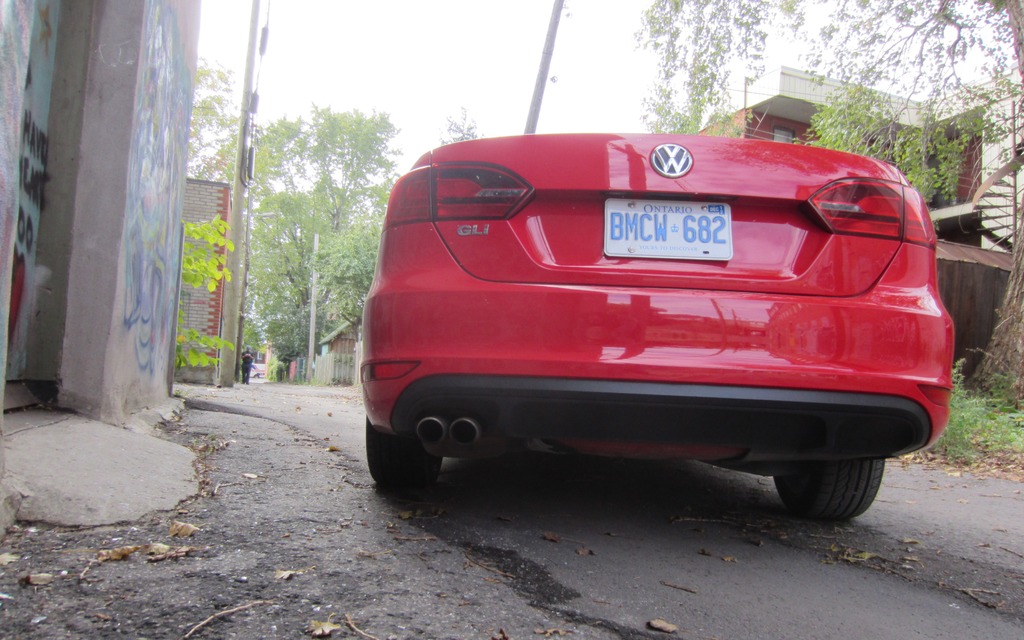 The 2012 Volkswagen Jetta GLI.