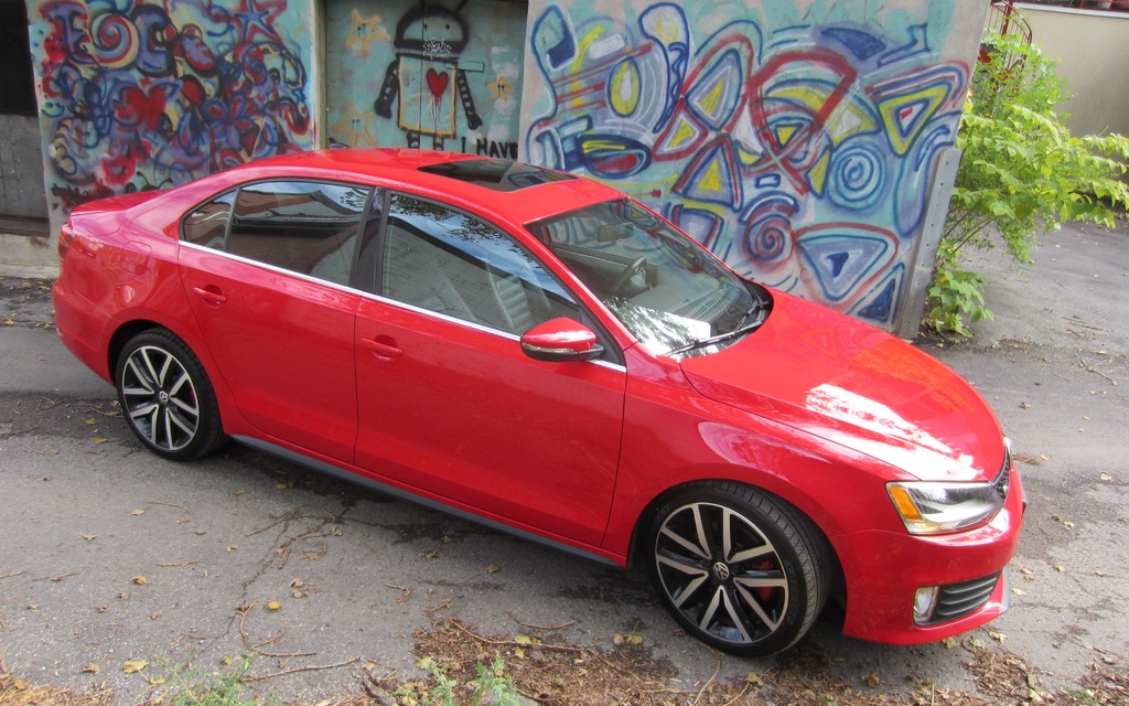 The 2012 Volkswagen Jetta GLI.