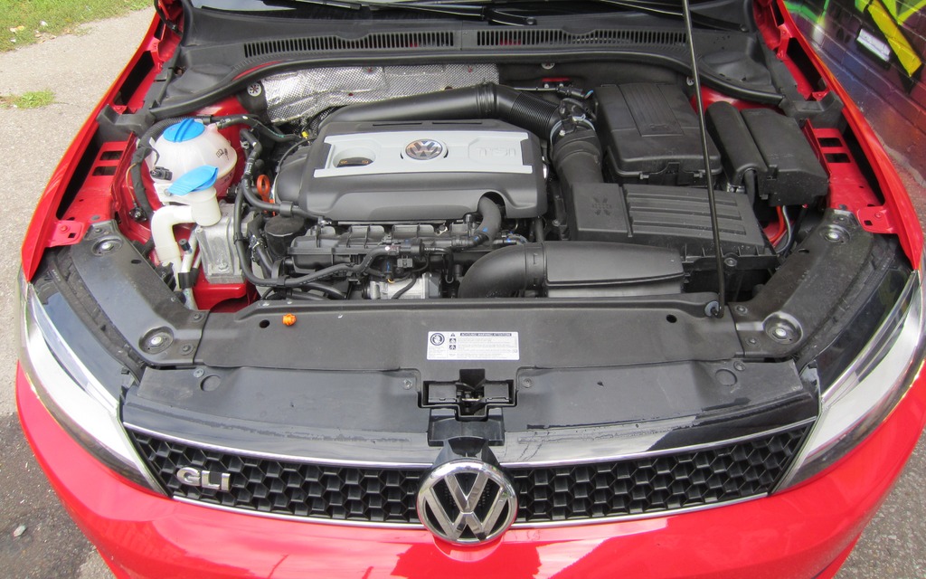 The 2012 Volkswagen Jetta GLI.