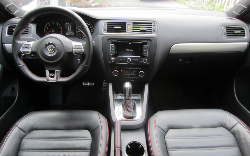 The 2012 Volkswagen Jetta GLI.