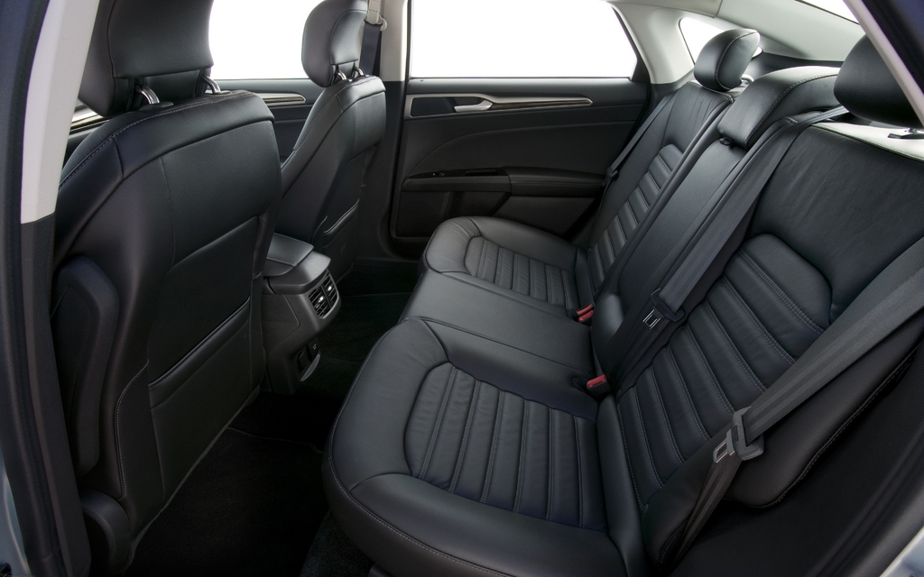 The rear space is very generous.