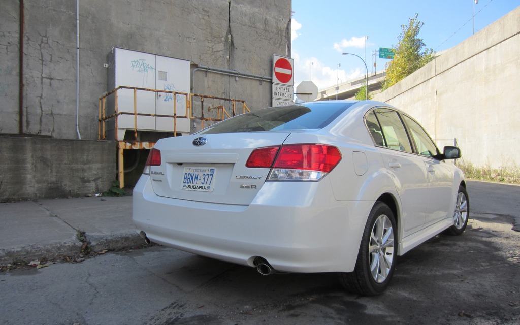 The 2013 Subaru Legacy.