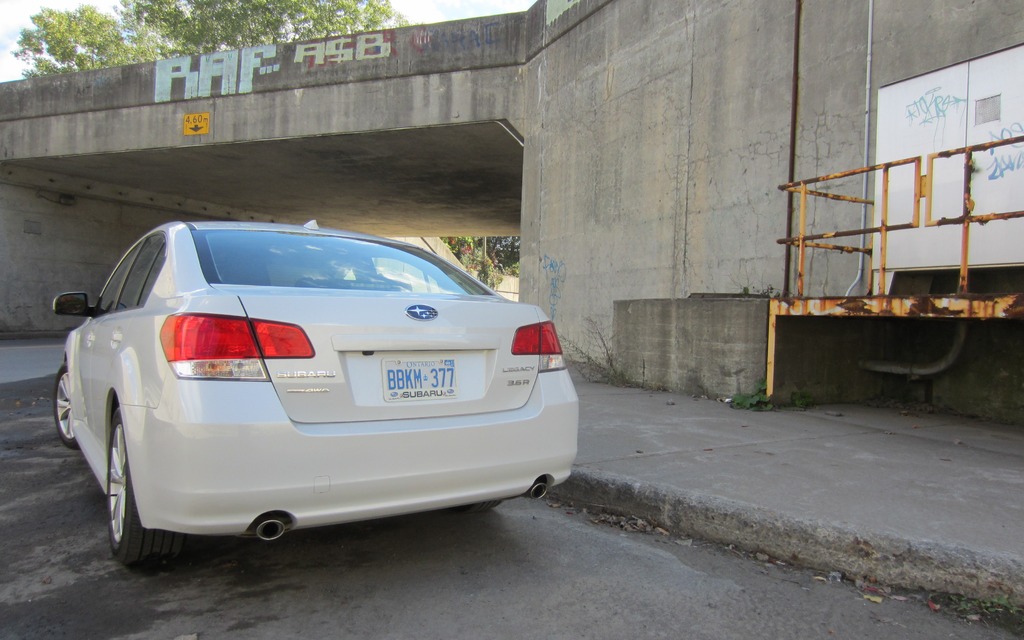 The 2013 Subaru Legacy.