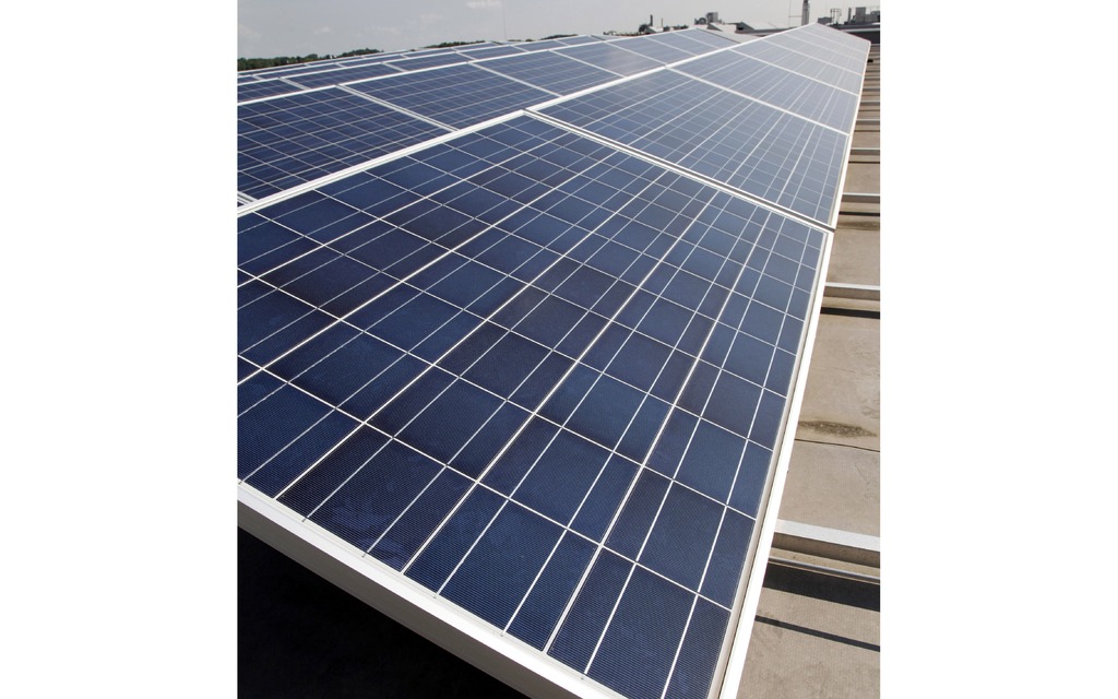 Site de production Opel à l’énergie solaire