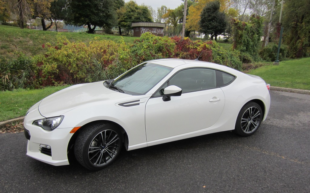 The 2013 Subaru BRZ.