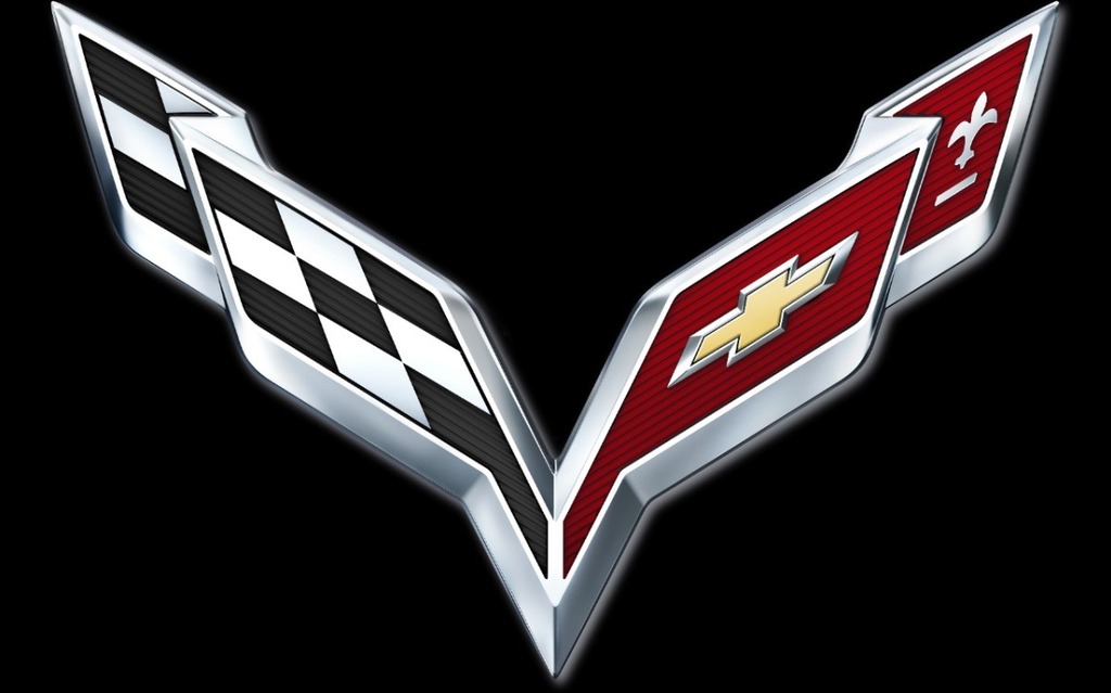 Logo de la Chevrolet Corvette 2014