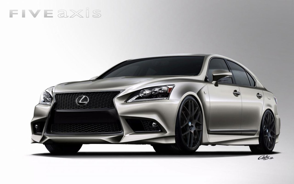 Lexus LS F Sport personnalisée par Five Axis