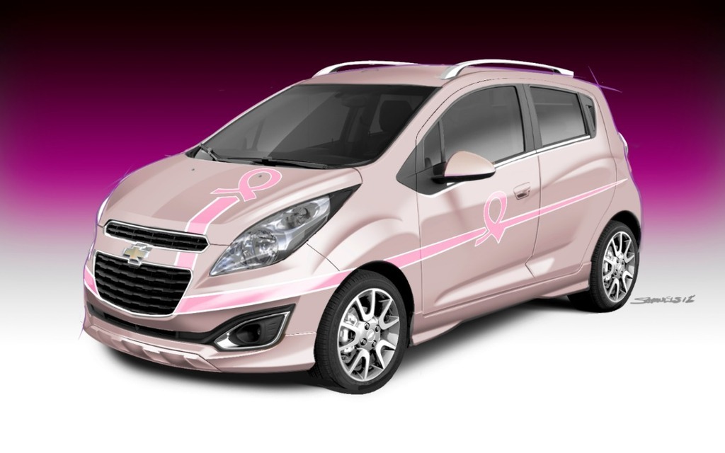 Chevrolet Spark Pink Out