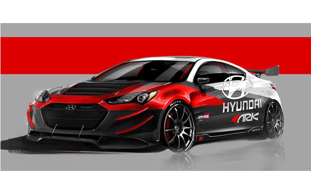 Hyundai Genesis Coupe R-Spec Track Edition