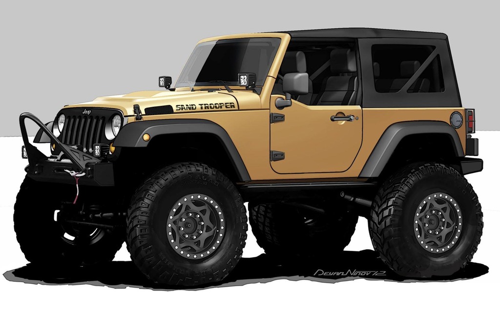 Jeep Wrangler Sand Trooper