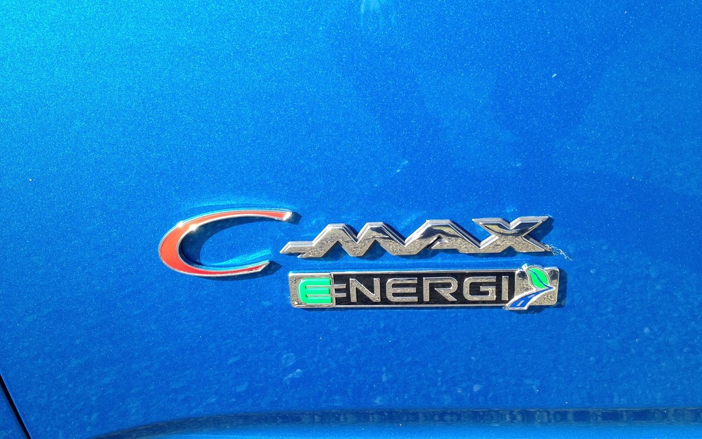 L'écusson C-Max Energi orne les portières et le hayon arrière