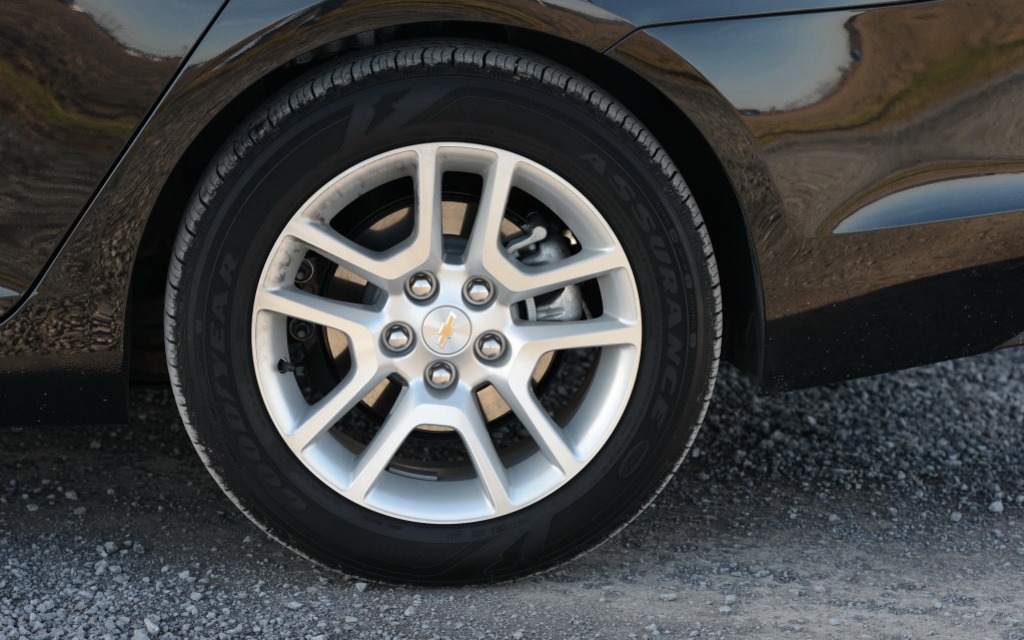 La version Eco est équipée de pneus à faible résistance de roulement. 