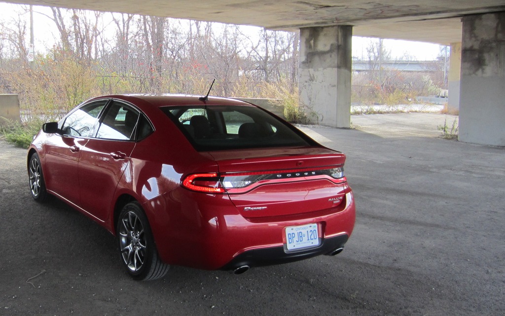 The 2013 Dodge Dart.