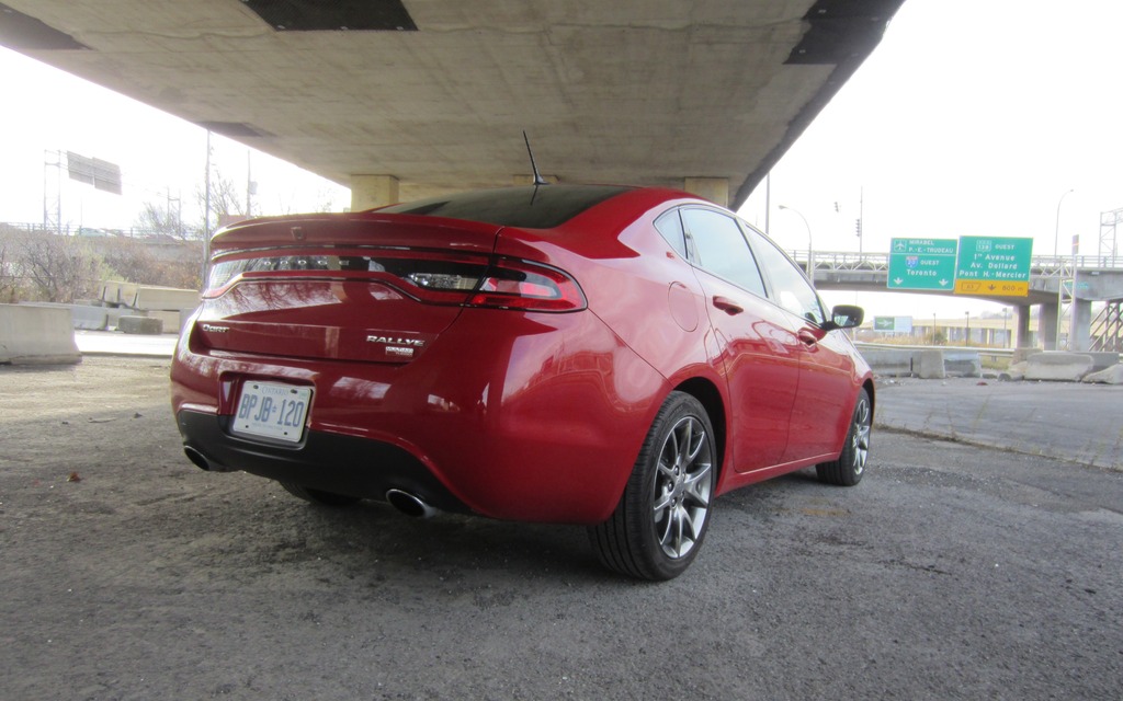 The 2013 Dodge Dart.