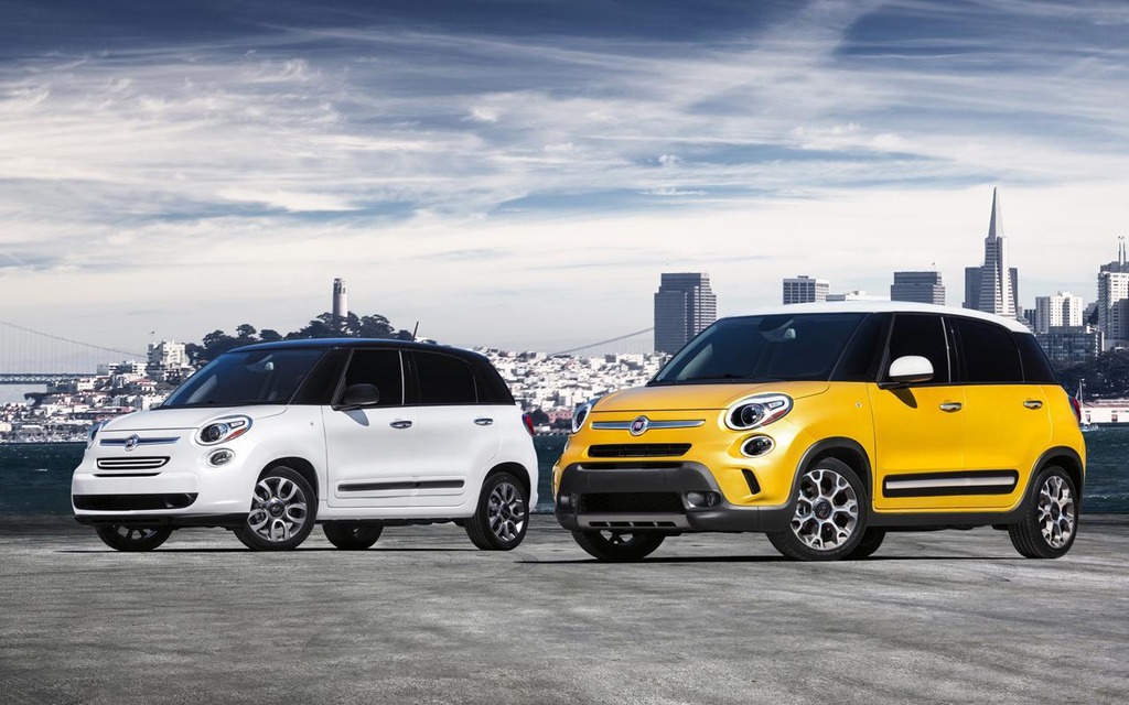 Fiat 500L Lounge et Trekking