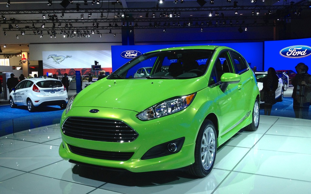 The 2013 Ford Fiesta has been slightly restyled