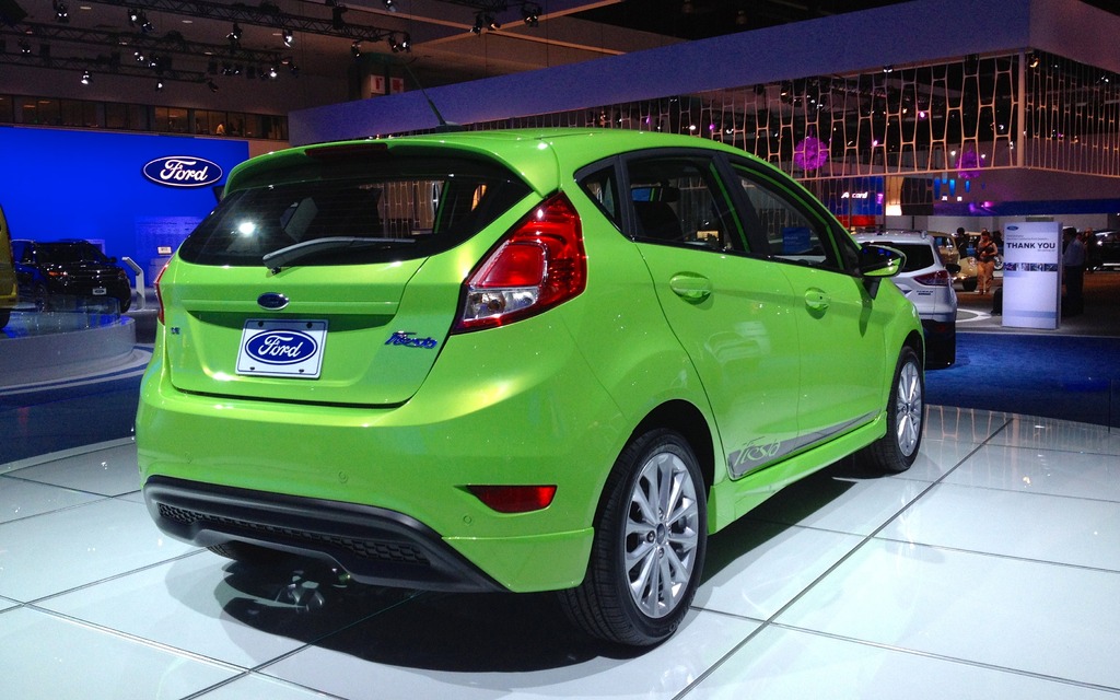  The Ford Fiesta 2013 at the Los Angeles Auto Show
