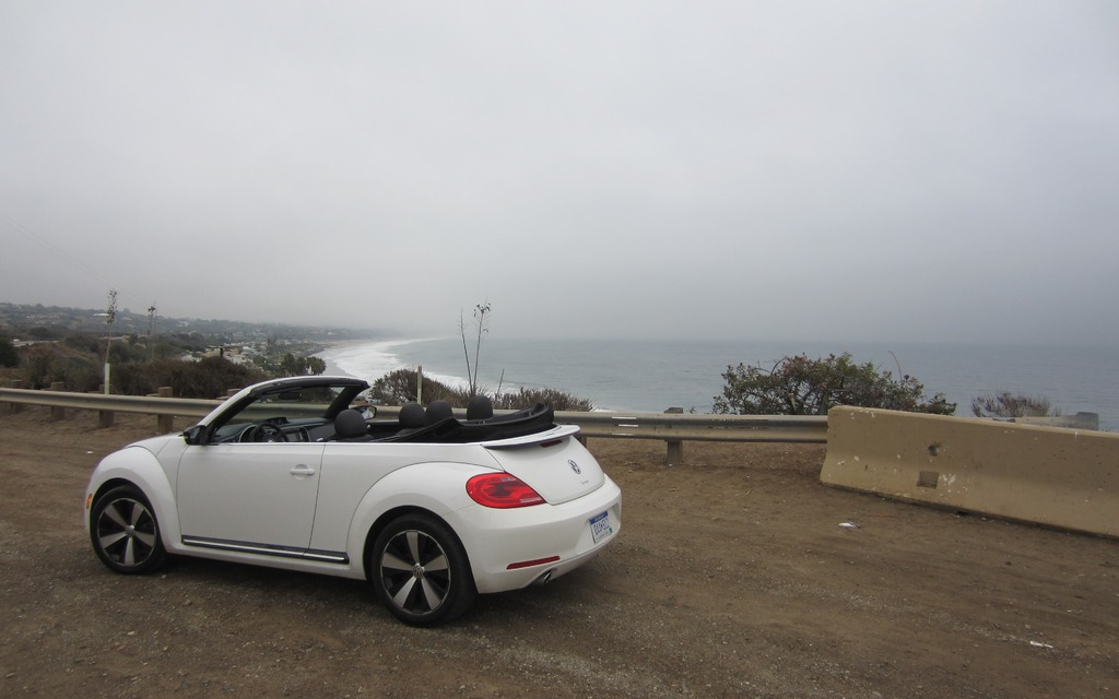 The 2013 Volkswagen Beetle Convertible.