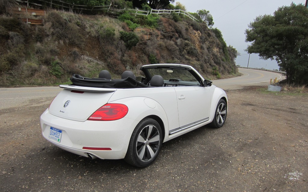 The 2013 Volkswagen Beetle Convertible.