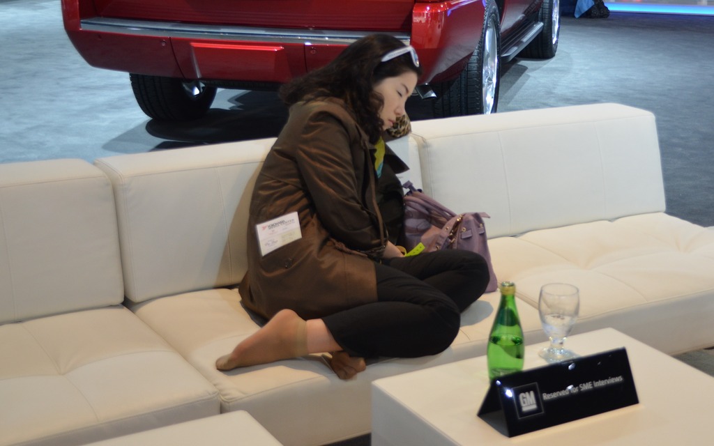 Naps are key to covering the L.A. Auto Show.