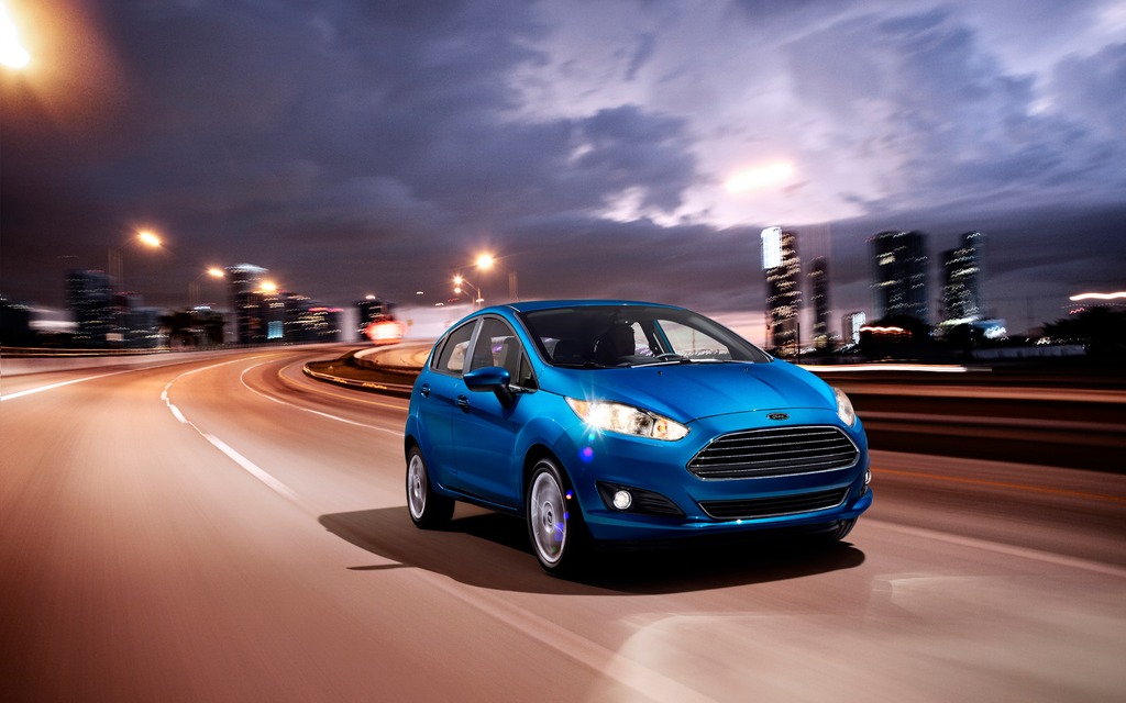 2014 Ford Fiesta: High-end optional equipment