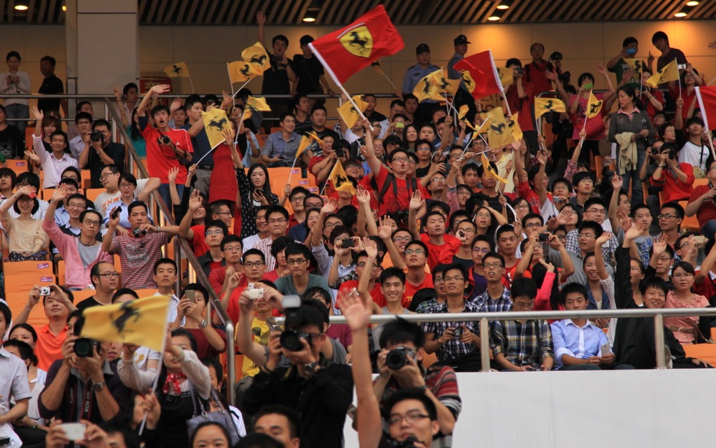 Les Chinois vouent une grande admiration pour la marque au cheval cabré.