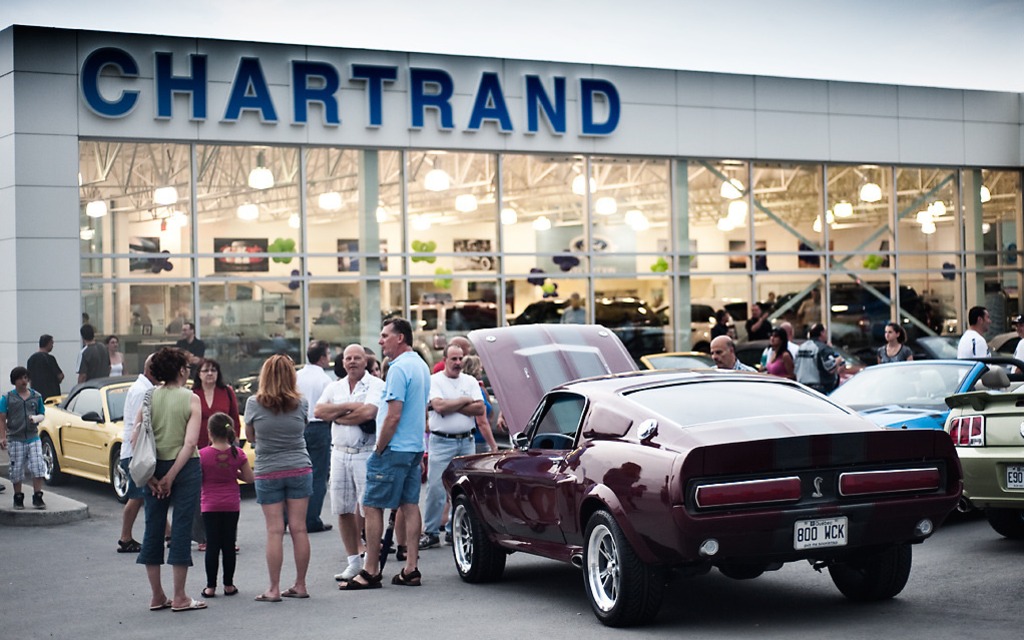 2012 Mustang Meet at Chartrand Ford