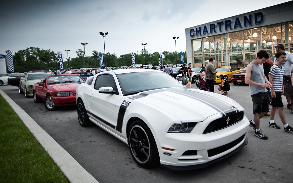 2012 Mustang Meet at Chartrand Ford