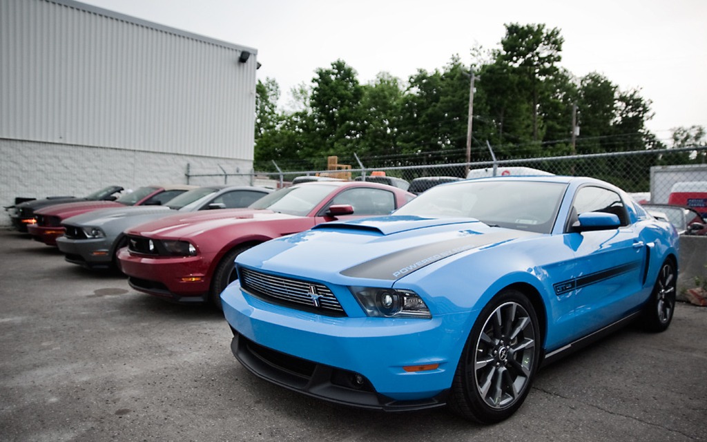 2012 Mustang Meet at Chartrand Ford