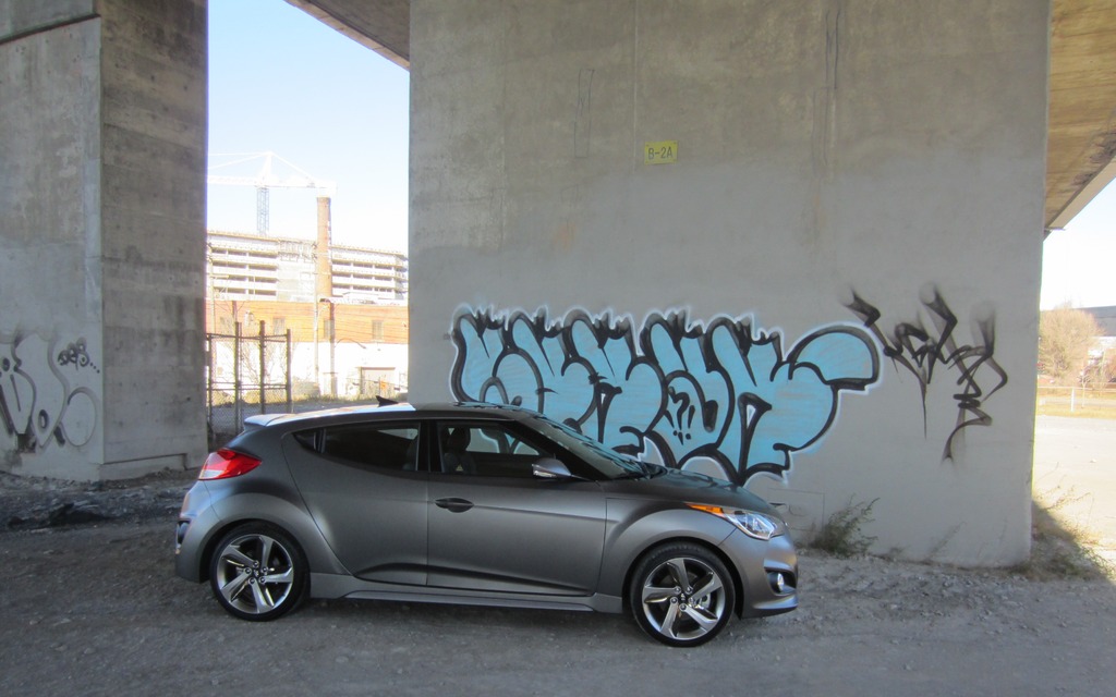 The 2013 Hyundai Veloster Turbo.