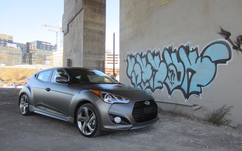 The 2013 Hyundai Veloster Turbo.