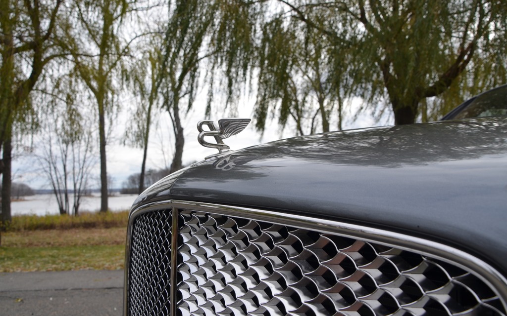 The Flying B hood ornament costs fully $3,705. 