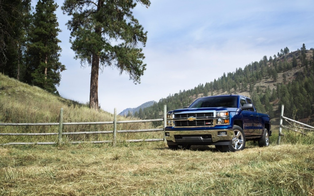 The 2014 Chevrolet Silverado.