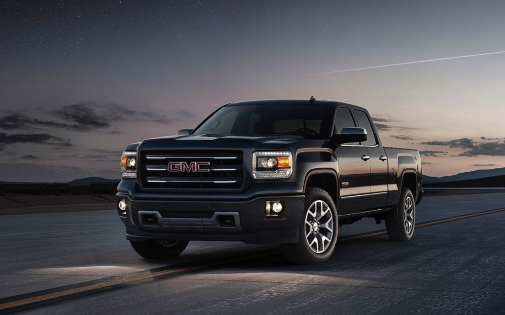 The 2014 GMC Sierra.