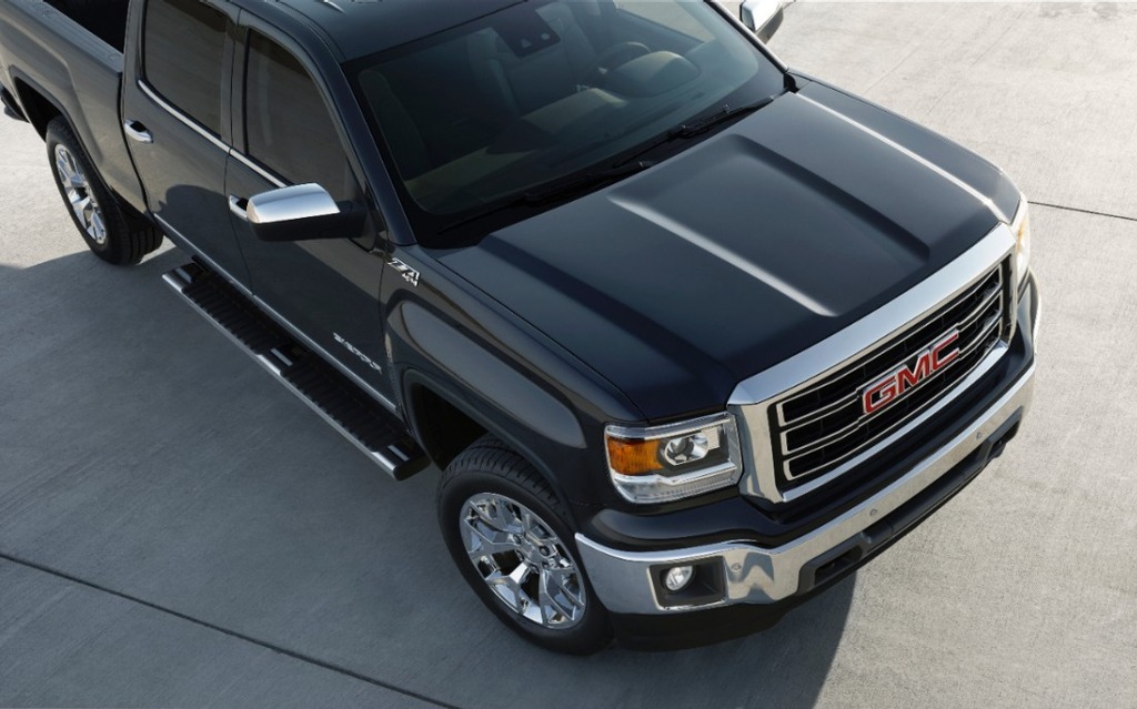 The 2014 GMC Sierra.