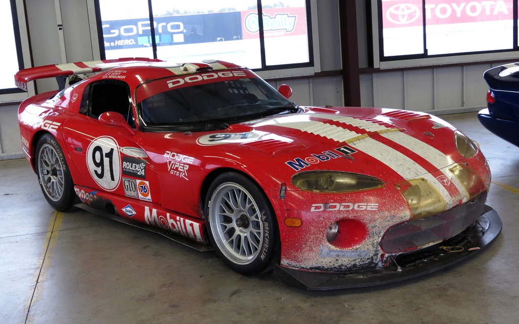 Le coupé Viper GTS qui a gagné les 24 Heures de Daytona en 2000