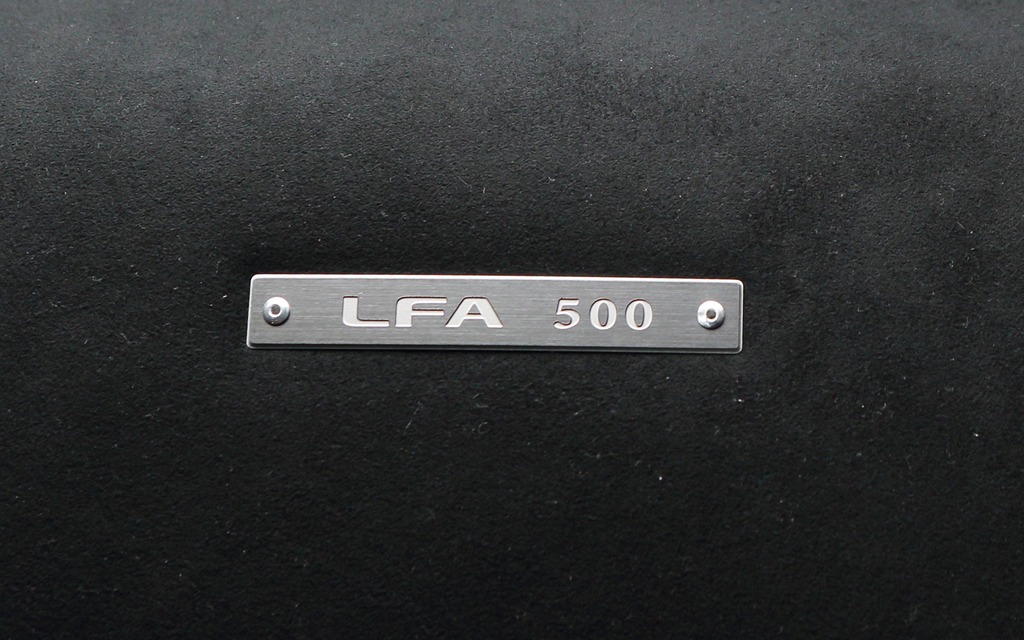 La 500e Lexus LFA
