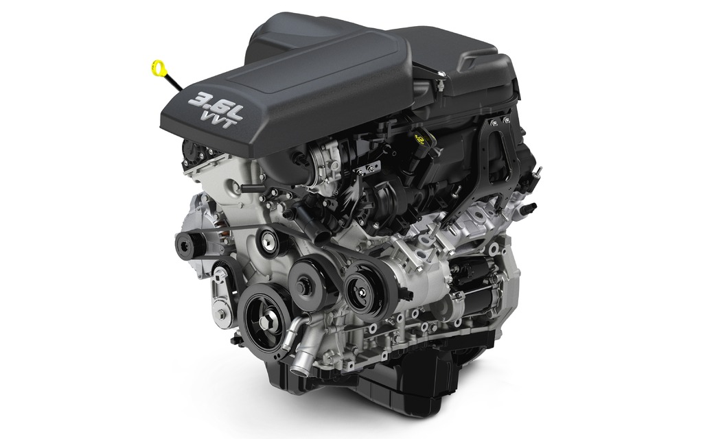 4- 3,6L  Pentastar V6 DOHC (RAM) 1500)