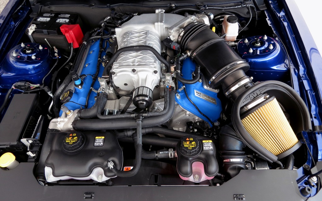 6- 5,8L  V8 Supercharged DOHC (Ford Shelby GT500)