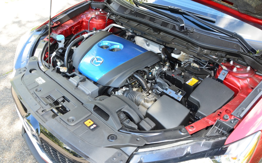  The 2.0-litre four-cylinder engine develops 155 horsepower.