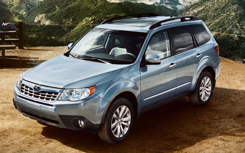 The Subaru Forester is one of the vehicles affected by the safety recall.