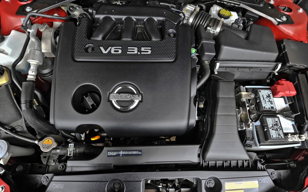 Le moteur V6 de 3,5 litres produit 270 chevaux