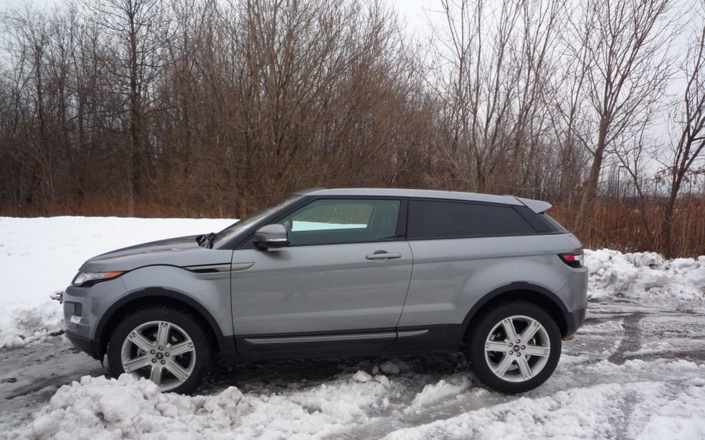 The Evoque offers a two-door version, a rarity in this category.