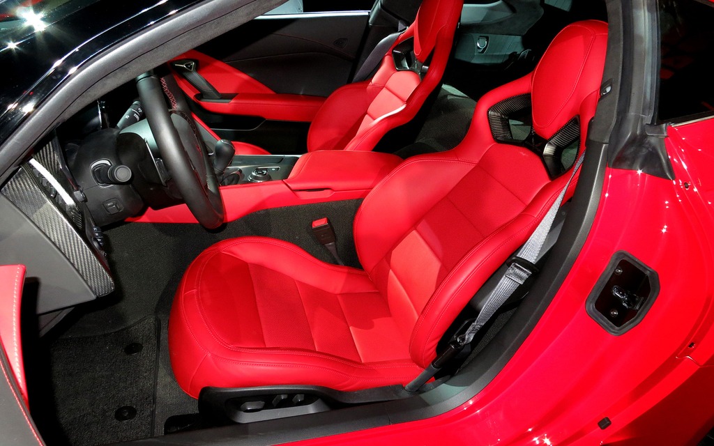 The Stingray’s new seats are a lot more sculpted.