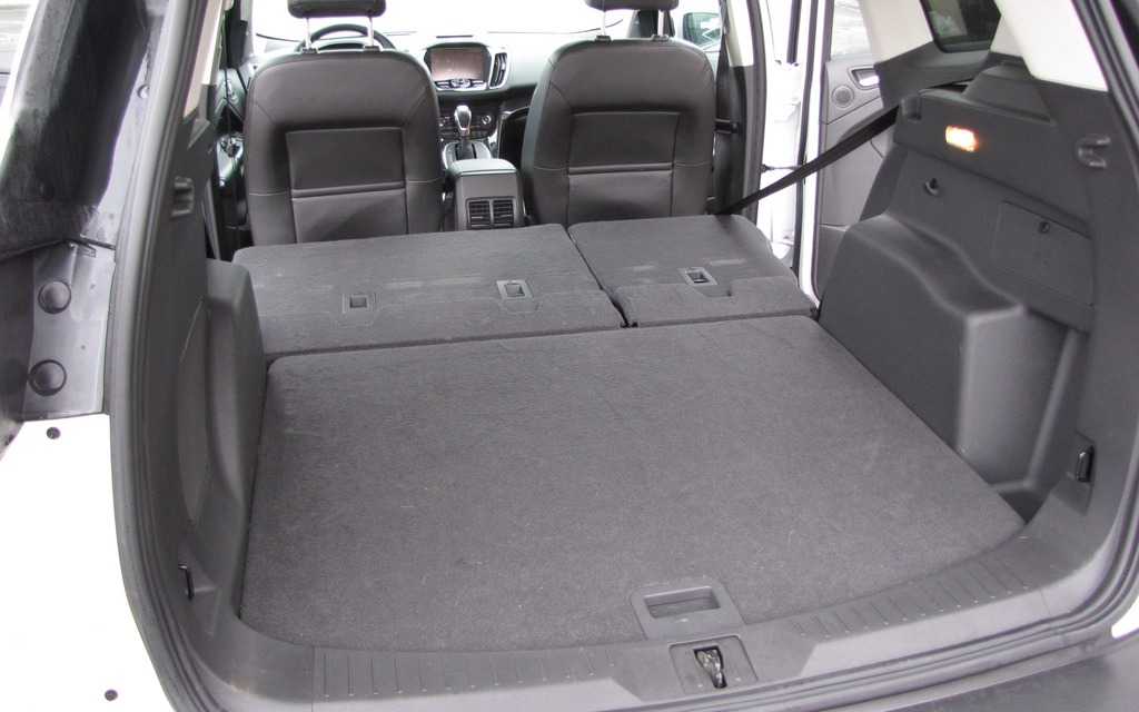The cargo space goes up to 1,920 litres with the rear bench down. 